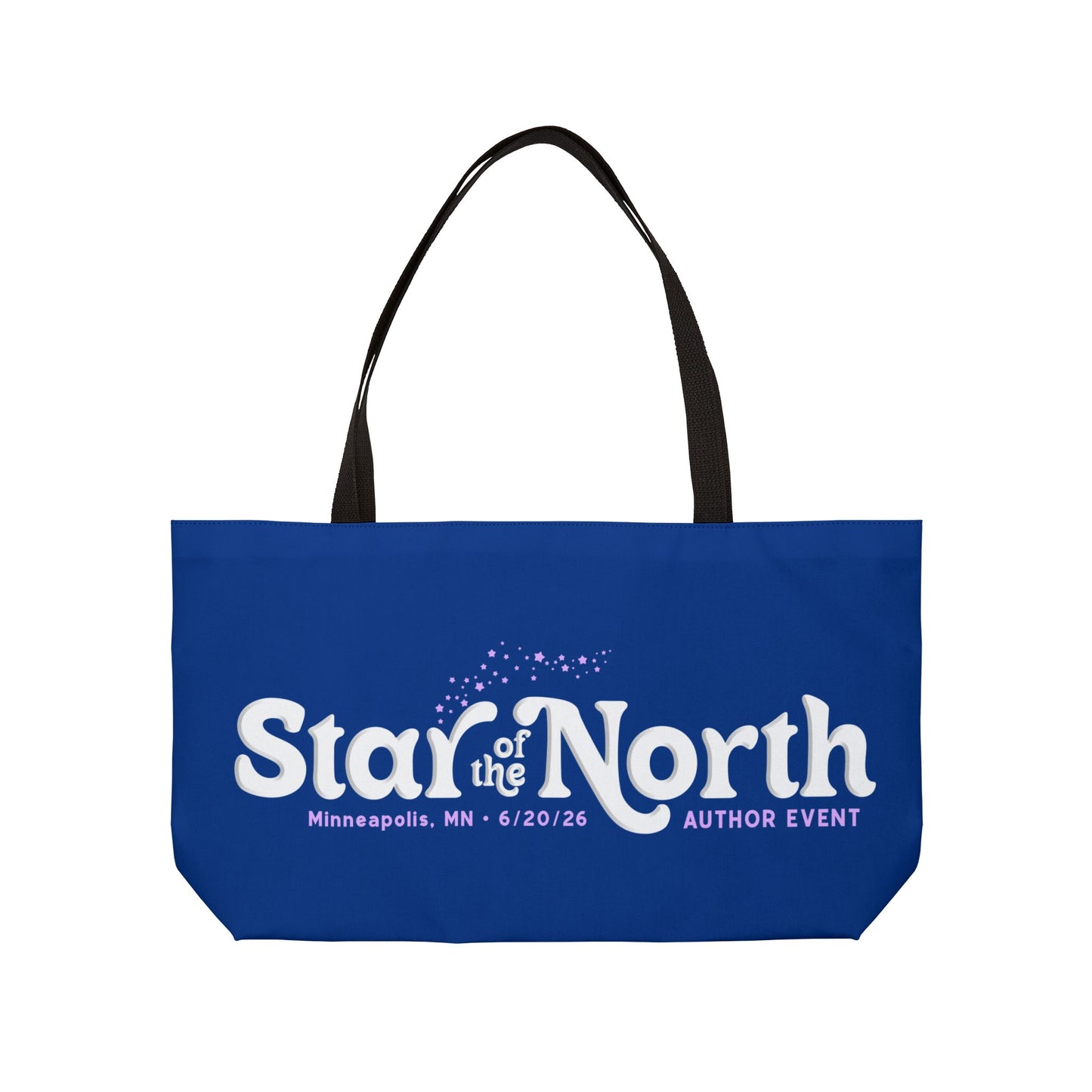 Star of the North Weekender Tote Bag - Blue