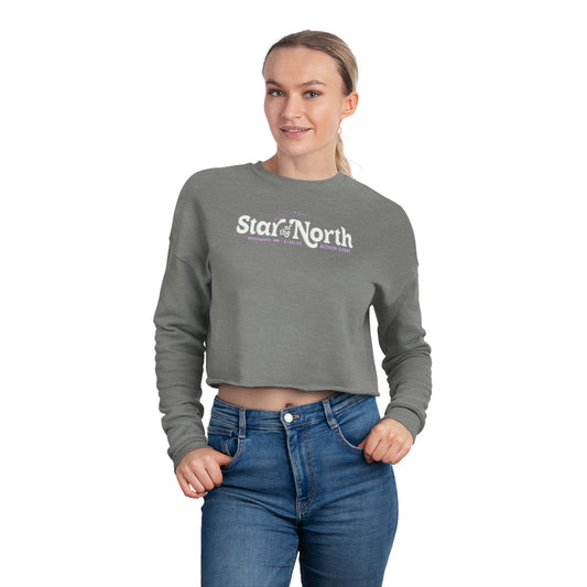 Star of the North Cropped Sweatshirt